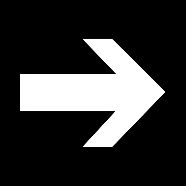 Arrow sign icon Illustration design — Stock Vector
