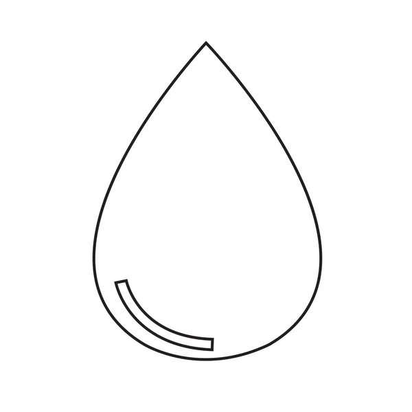 Ícone de água Design de ilustração —  Vetores de Stock