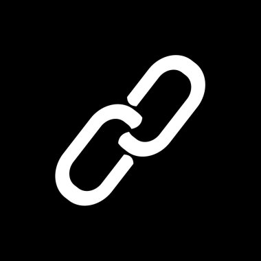 Web bağlantı simgesini illüstrasyon tasarımı