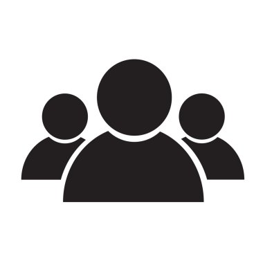 insanlar simge çizimi tasarımı