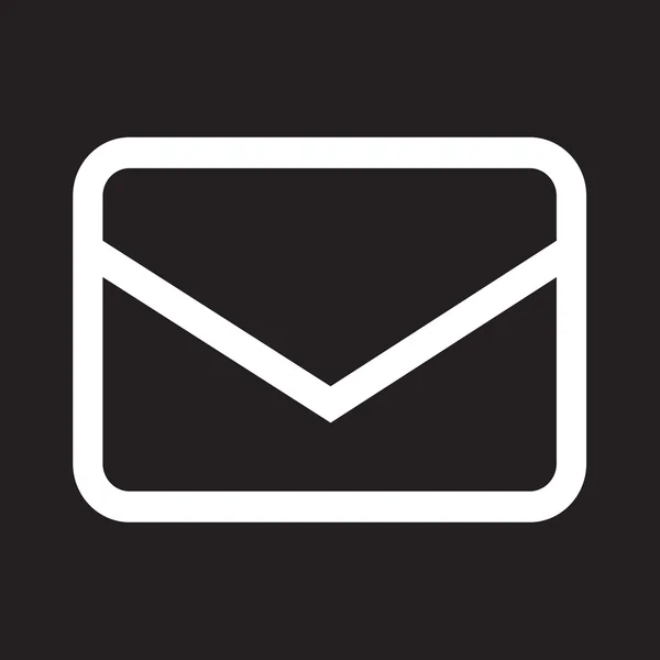 E-Mail Abbildung Icondesign — Stockvektor
