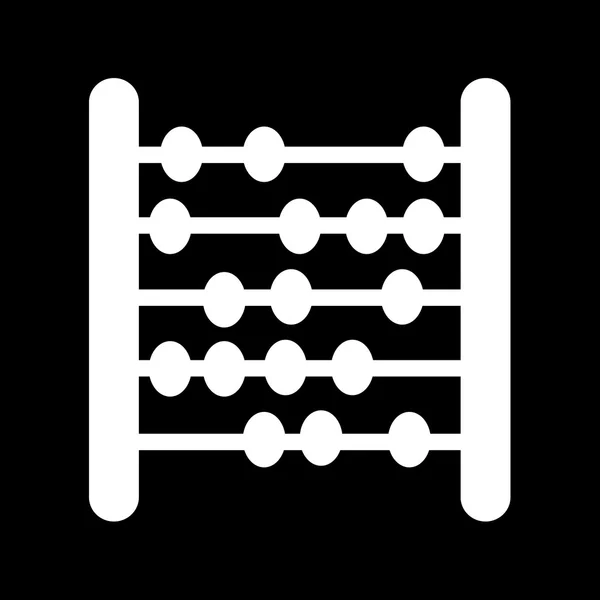 Abacus ikont ábrán látható tervezési — Stock Vector