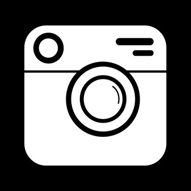 Yenilikçi fotoğraf makinesi simge tasarlamak Dizayn