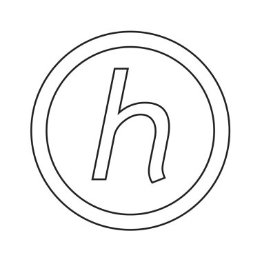 Temel yazı tipi harf s simgesi illüstrasyon tasarım