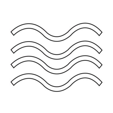 su simge illüstrasyon tasarım