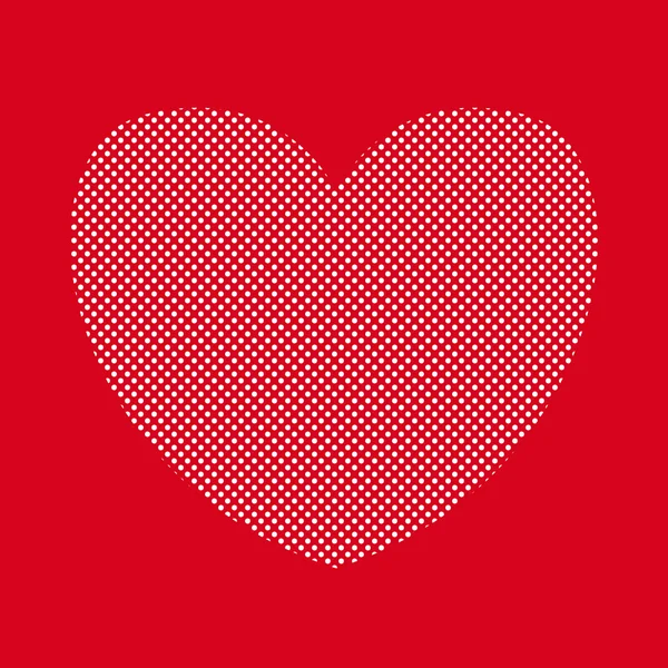 Corazón icono ilustración diseño — Vector de stock