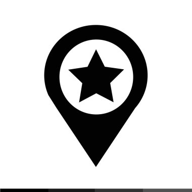 Konumu PIN simge tasarlamak Dizayn