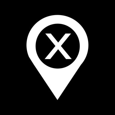 Konumu PIN simge tasarlamak Dizayn