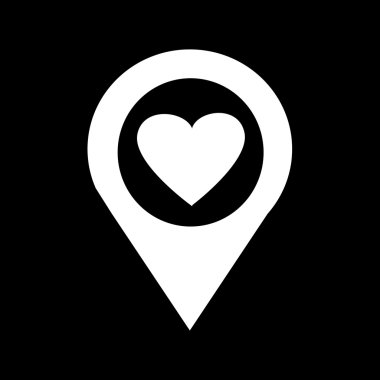 Konumu PIN simge tasarlamak Dizayn