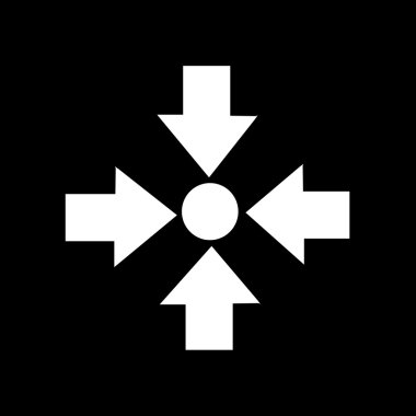 Toplantı noktası simge tasarlamak Dizayn