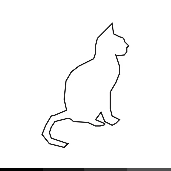 Дизайн Cat Icon — стоковый вектор