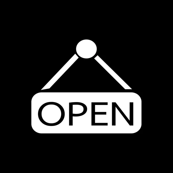 Open Icon Illustration design — Stock Vector