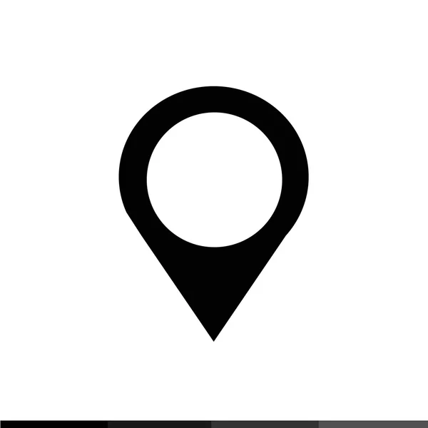 Localização Pin Icon Ilustração design — Vetor de Stock