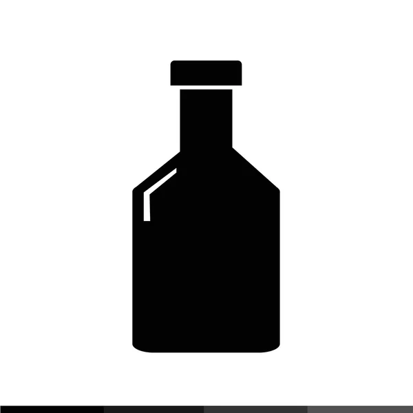 Icono de botella Diseño de ilustración — Vector de stock