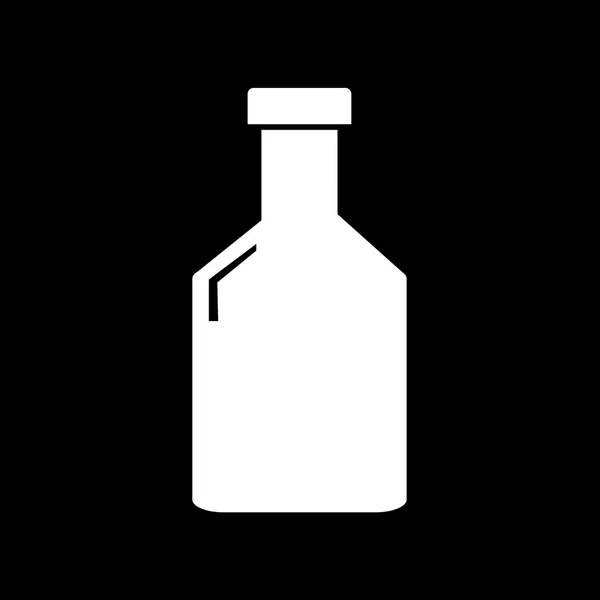Butelka ikona ilustracja projektu — Wektor stockowy