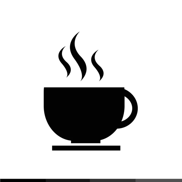 Hete koffie pictogram afbeelding ontwerp — Stockvector