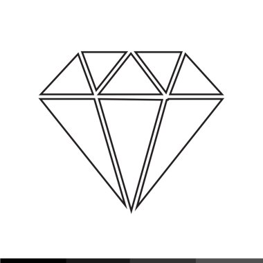 Elmas simgesi çizimi