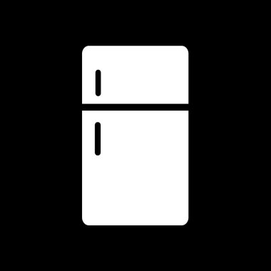 Buzdolabı simge illüstrasyon tasarım