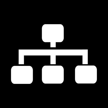 Diyagram simgesi, grafikleri simge illüstrasyon tasarım