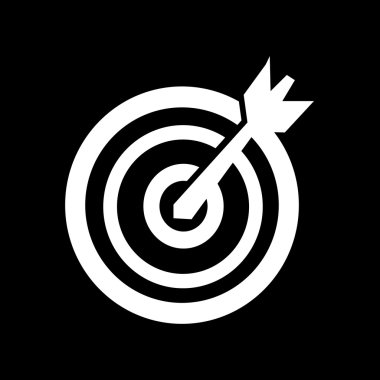 hedef ok simgesi illüstrasyon tasarımı ile