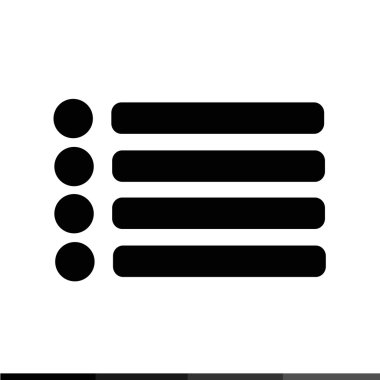 Menü simgesini illüstrasyon tasarımı