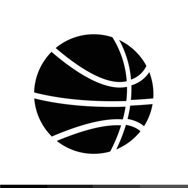 Icône Basketball Illustration design — Image vectorielle