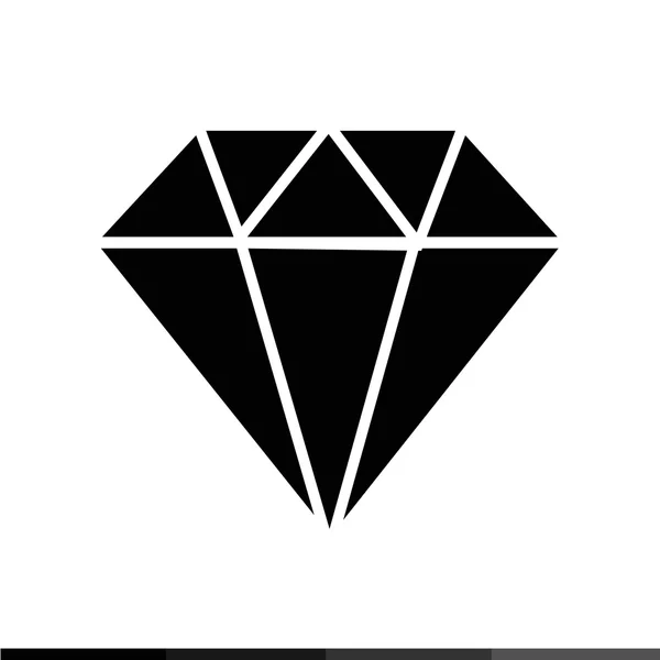 Diamond icon Illustration design — Stock Vector