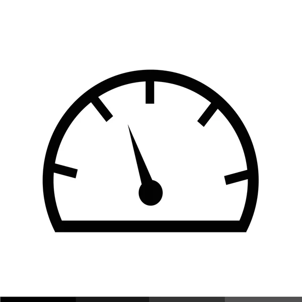 Speedometer and tachometer icon Illustration design — Stock Vector