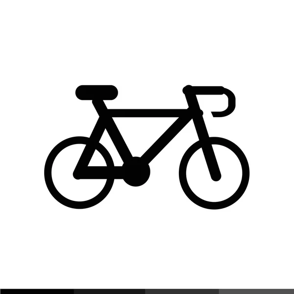 Bisiklet simge illüstrasyon tasarım — Stok Vektör