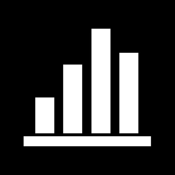 Diagramm-Symbol, Graphik-Symbol-Illustration-Design — Stockvektor