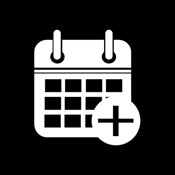 Simple Calendar Icon illustration design — Stock Vector