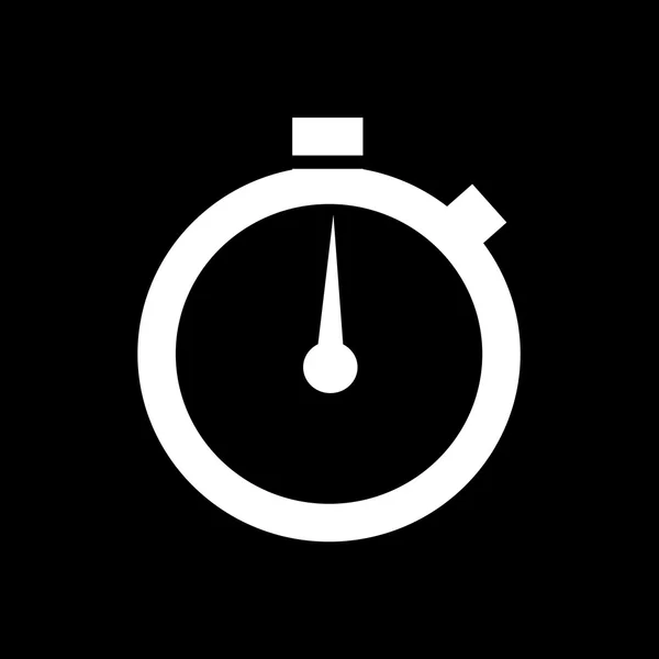 Icono de tiempo, diseño de ilustración de icono de reloj — Archivo Imágenes Vectoriales