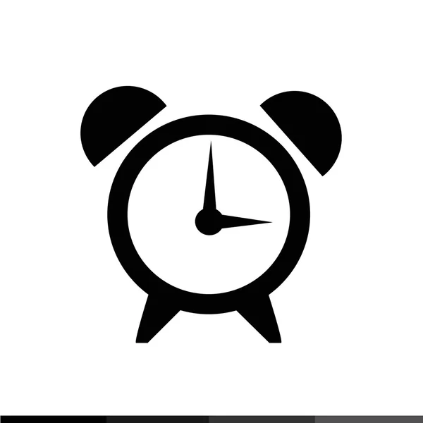Icono de tiempo, diseño de ilustración de icono de reloj — Archivo Imágenes Vectoriales