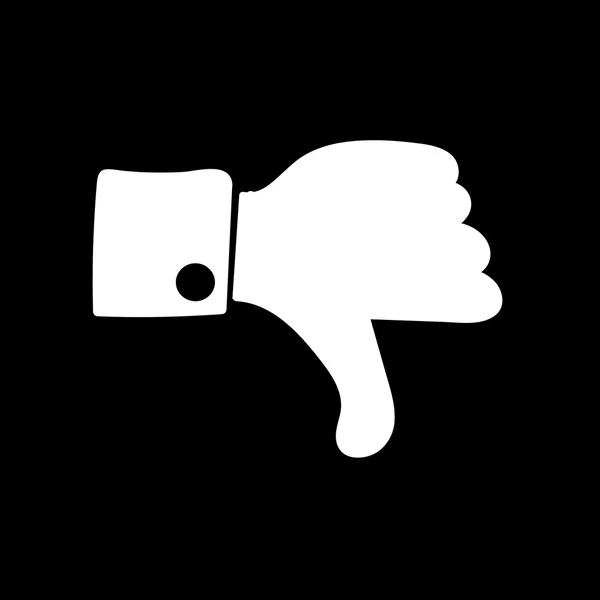 Thumbs up icon ,  Like icon , dislike icon illustration design — Stock Vector