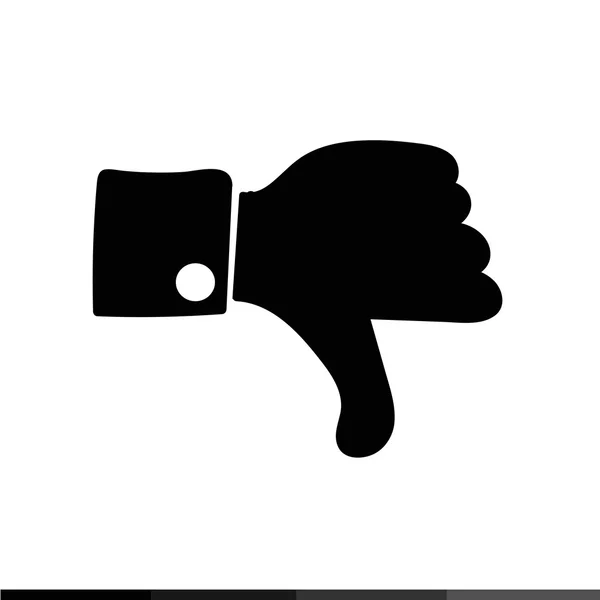 Thumbs up icon ,  Like icon , dislike icon illustration design — Stock Vector
