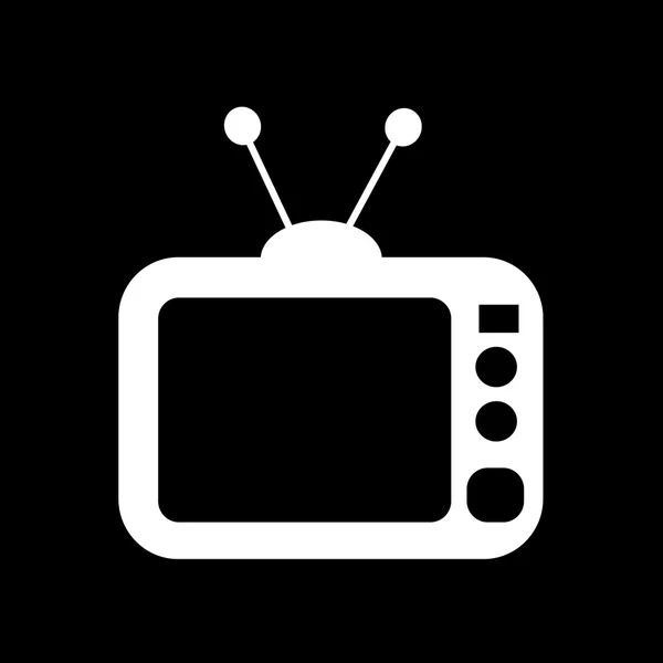TV icon illustration design — Stock Vector