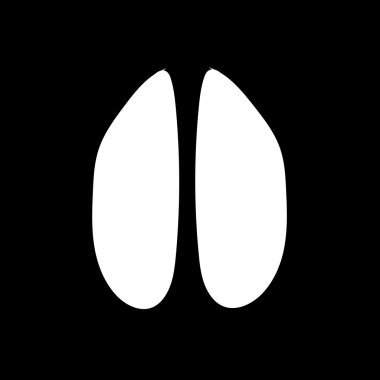 hayvan ayak izi simgesi 