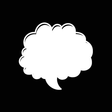 el çekilmiş konuşma balonu 