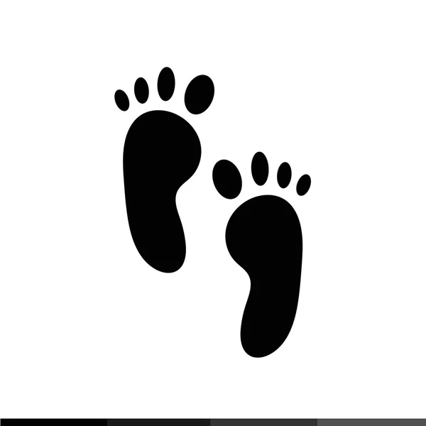 Animal footprint icon — Stock Vector