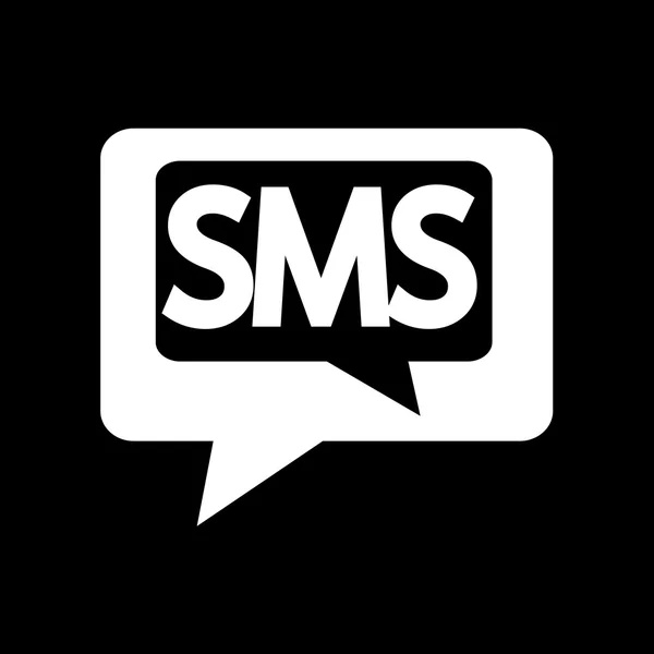 Ícone SMS simples —  Vetores de Stock