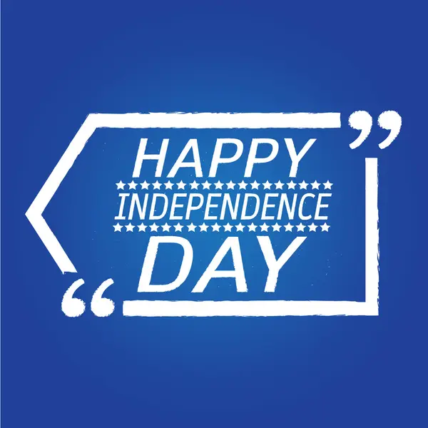 Feliz dia da independência —  Vetores de Stock