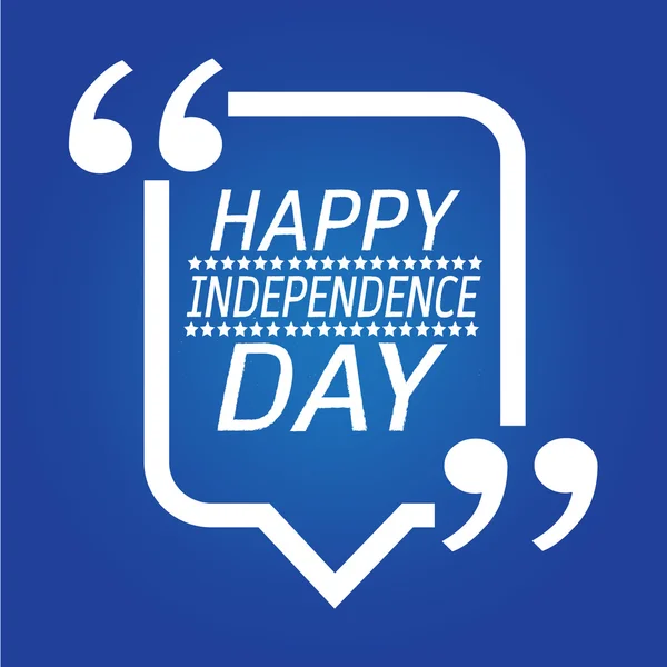 Feliz dia da independência —  Vetores de Stock