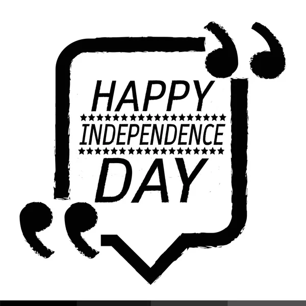 Feliz dia da independência — Vetor de Stock