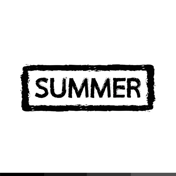 Sello horario de verano — Vector de stock