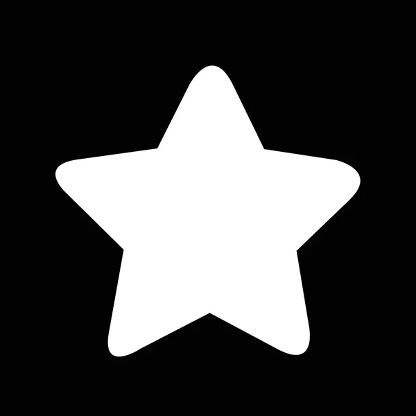 Icono estrella simple — Vector de stock