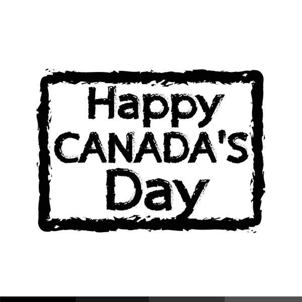 행복 한 카나다의 날 — 스톡 벡터