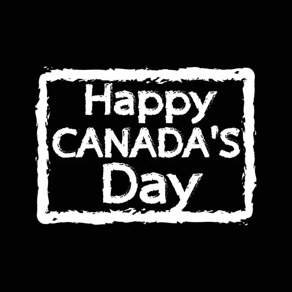 Fröhlicher Kanada-Tag — Stockvektor