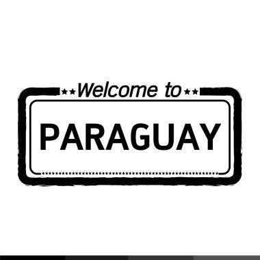 Paraguay illüstrasyon tasarımı için hoş geldiniz