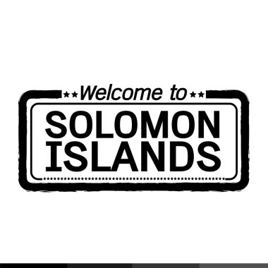 Solomon Adaları illüstrasyon tasarımı için hoş geldiniz