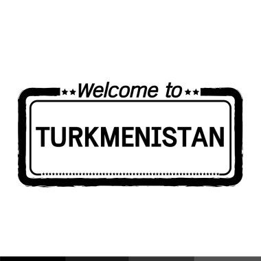 Türkmenistan illüstrasyon tasarımı için hoş geldiniz